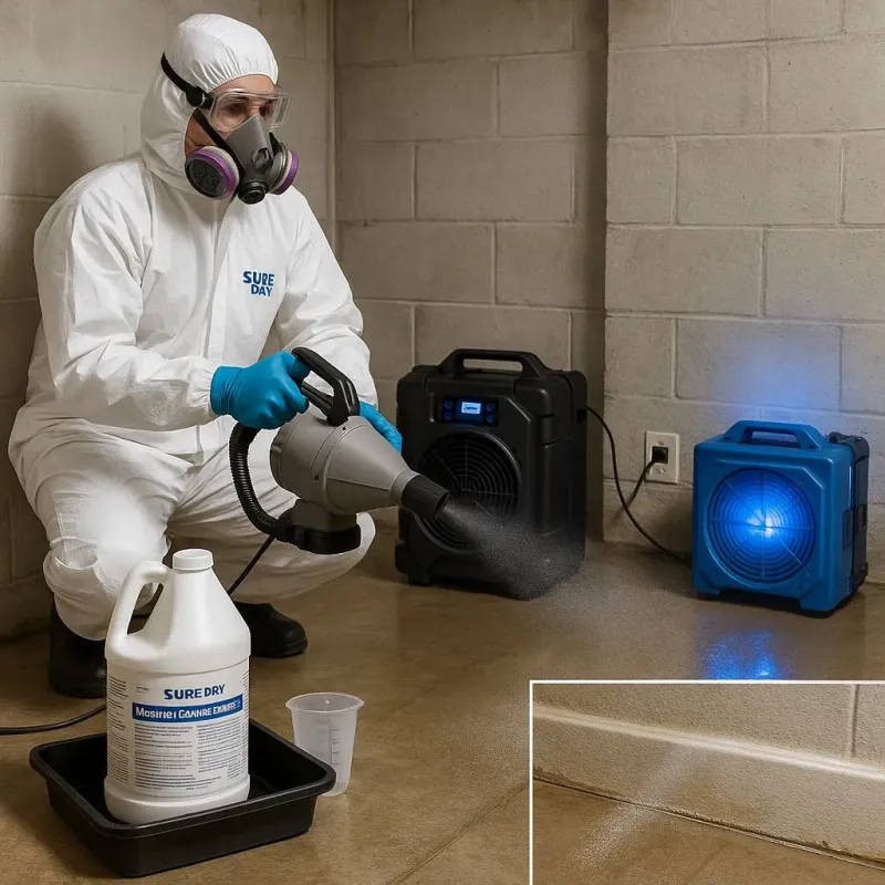 Sanitization and Odor Removal process in Clendenin, WV