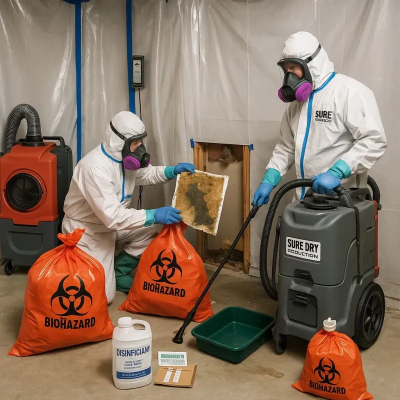 Contaminated Water Handling Protocols process in Clendenin, WV