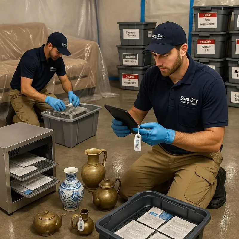 Content Protection and Restoration process in Clendenin, WV