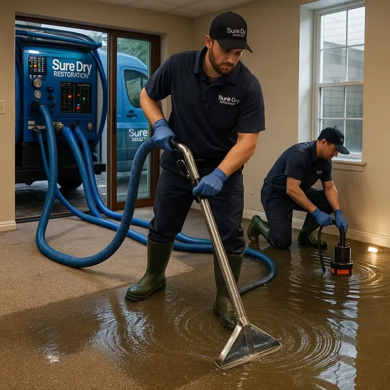 Water Extraction and Removal process in Clendenin, WV